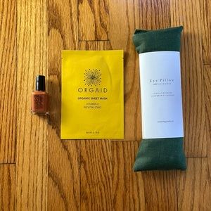 Lavender eye pillow and more self care!